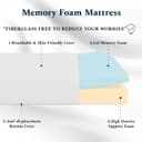 Thumbnail 5 de UACEO Full 6 Inch Memory Foam Mattress for Pain Relief 🛏️