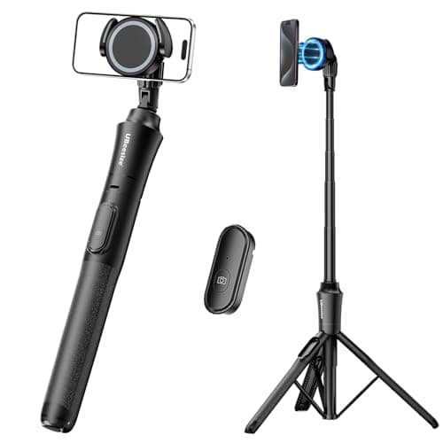 UBeesize 62" Magnetic Selfie Stick Tripod for iPhone 📷