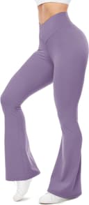 Thumbnail principal de UEU Women’s High-Waist Bootcut Yoga Leggings with 29–33" Inseam 🩳