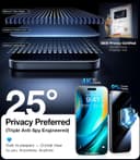 Thumbnail 3 de UltraGlass 9H+ iPhone 16 Pro Privacy Screen Protector 2-pack 📱