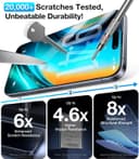 Thumbnail 6 de UltraGlass 9H+ iPhone 16 Pro Privacy Screen Protector 2-pack 📱