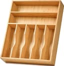 Thumbnail principal de Umilife Bamboo Drawer Organizer, 7-Slot ⚙️