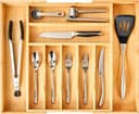 Thumbnail principal de Umilife Large Expandable Bamboo Cutlery Tray 2.5" 🧰