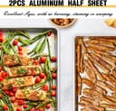 Thumbnail 4 de Umite Chef Warp Resistant Half Sheet Pan Set 18x13 in 🍳