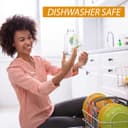 Thumbnail 3 de umud 16 oz Juice Bottles with Lids — Glass Set 🧴