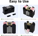 Thumbnail 2 de Unniweei Automatic Card Shuffler for Poker 🃏