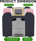 Thumbnail 3 de Unniweei Automatic Card Shuffler for Poker 🃏