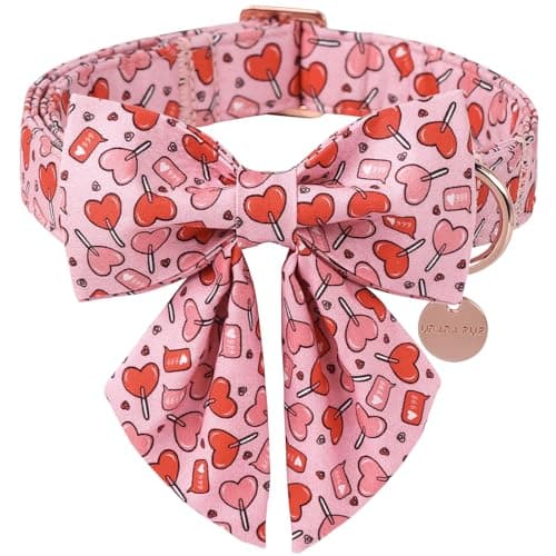 UP URARA PUP Valentine’s Day Dog Collar L 🐶