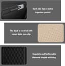 Thumbnail 2 de Upgraded Car Center Console Cover microfiber armrest with 2 pockets 🚗