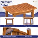 Thumbnail 5 de Upolana Teak Shower Bench, 20" 🛁