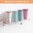 Thumbnail 1 de Upsimples 15" Acrylic Floating Shelves ⚙️