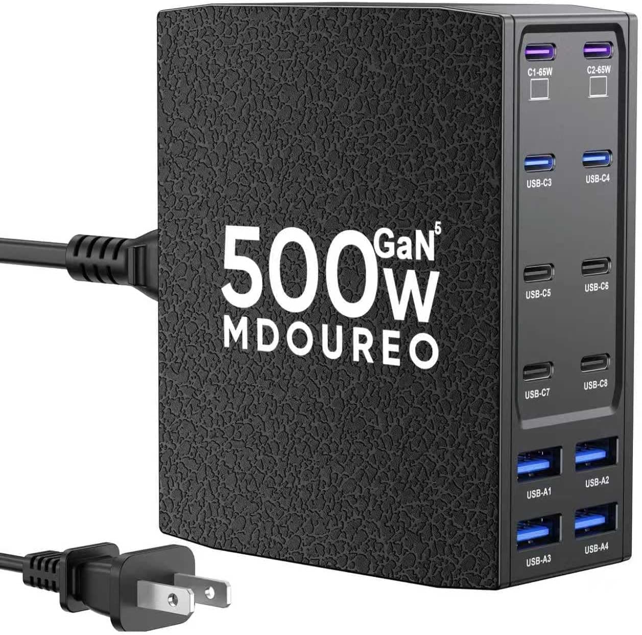 USB C Charger Block 500W, 12-Port Station 🔌