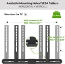 Thumbnail 3 de USX MOUNT Universal Soundbar Mount 3.46–6.06" 🎧