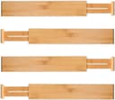 Thumbnail 6 de Utoplike Bamboo Drawer Dividers 4 pcs 🧰