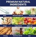 Thumbnail 2 de Uttse Biotion Hair Growth Shampoo with Tea Tree Oil and Ginseng Mint, 10.1 fl.oz ⚙️