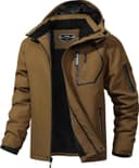 Thumbnail principal de UTWGN Men's Ski Jacket Waterproof Hooded Snow Coat 🎿