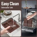 Thumbnail 6 de UWILLION Deep Chocolate Bar Mold Silicone 1 Inch Dubai Pistachio Bar 🍫