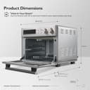 Thumbnail 1 de VAL CUCINA Infrared Air Fryer Toaster Oven 6-slice 🍞