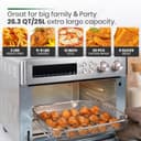 Thumbnail 6 de VAL CUCINA Infrared Air Fryer Toaster Oven 6-slice 🍞