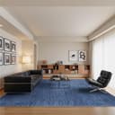 Thumbnail 2 de Valenrug Washable Rugs 6'x9' Navy area rug 🏡