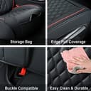 Thumbnail 3 de Vankerful Car Seat Covers Front Pair 2-pc 🚗