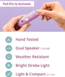 Thumbnail 5 de Vantamo Personal Alarm 130 dB keychain 🔑