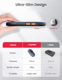 Thumbnail 1 de Vaydeer Air 3 mouse jiggler with timer 🖱️