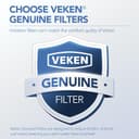 Thumbnail 1 de Veken Cat Water Fountain Filters 8-pack for 50oz 🐶