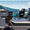 Thumbnail 4 de VEKOOTO VK7 7" solar wireless backup camera system 🚗