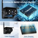 Thumbnail 5 de VEKOOTO VK7 7" solar wireless backup camera system 🚗