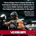 Thumbnail 3 de Versa Gripps Pro wrist straps for weightlifting 🎽