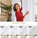 Thumbnail 2 de H.VERSAILTEX White Curtains 52x84 Inch ⌚