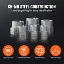 Thumbnail 2 de VEVOR Bolt Extractor Set 32-Piece for Damaged Bolts 🔩