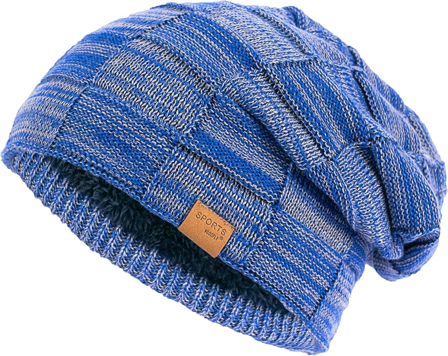 Vgogfly Slouchy Beanie Lined Knit Warm Hat 🎩