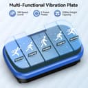 Thumbnail 1 de Vibration Plate Exercise Machine 180-Speed Whole Body Vibration Platform 🎽