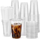 Thumbnail principal de VITEVER 16oz Clear Plastic Cups with Lids and Straws 🥤