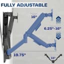 Thumbnail 2 de VIVO MOUNT-V002G Dual Monitor Wall Mount 27" 🖥️