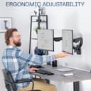 Thumbnail 5 de VIVO MOUNT-V002G Dual Monitor Wall Mount 27" 🖥️