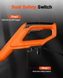 Thumbnail 5 de VOLTASK 12-Inch Corded Snow Blower 10 Amp ☃️