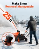 Thumbnail 2 de VOLTASK 23-Inch Electric Snow Blower 25 ft 📦