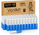 Thumbnail principal de Voniko Ultra AAA Batteries 48 Pack alkaline batteries 🔋