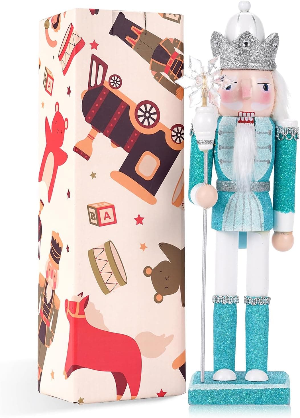 VorFor 12" Wooden Nutcracker ⚙️