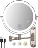 Thumbnail principal de VORREMIRR 15x 8" Rechargeable Magnifying Mirror 🪞