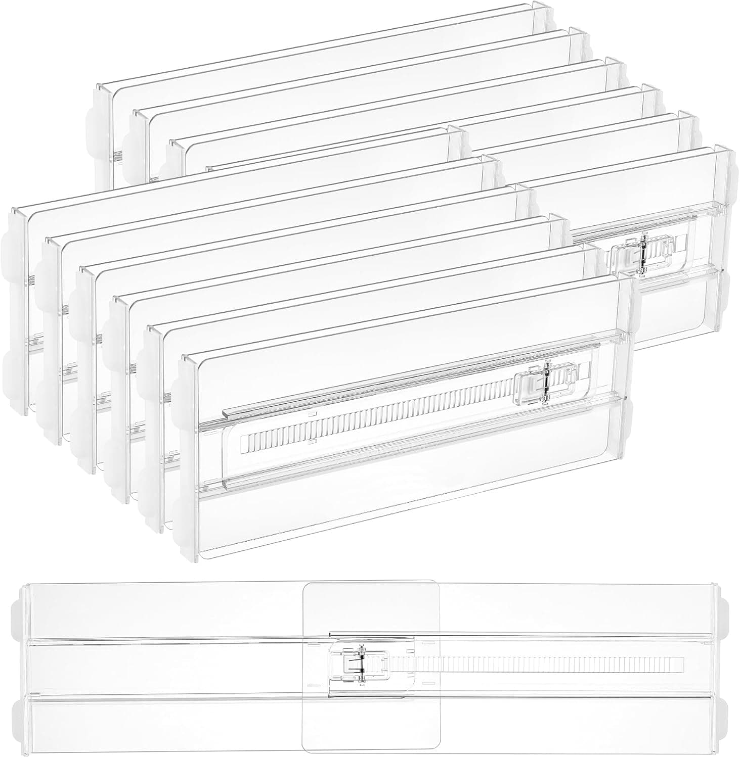 Vtopmart 12-Pack Drawer Dividers, 4" High ⚙️