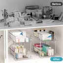 Thumbnail 5 de Vtopmart 2 Tier Bathroom Storage Organizer, 2 Pack 🧰