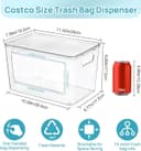 Thumbnail 3 de Vtopmart 2-Pack Trash Bag Holder ⚙️