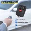 Thumbnail 2 de Vurkcy CWTWB1U331 3-Button Key Fob Pack of 2 🔑