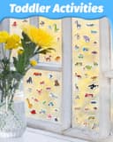 Thumbnail 4 de Walenced Reusable Sticker Book for Toddlers 🎨