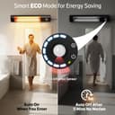 Thumbnail 4 de Wall-Mounted Electric Patio Heater 1500W 🔥