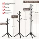 Thumbnail 5 de Wangmuxia Coat Rack with 8 Hooks ⚙️